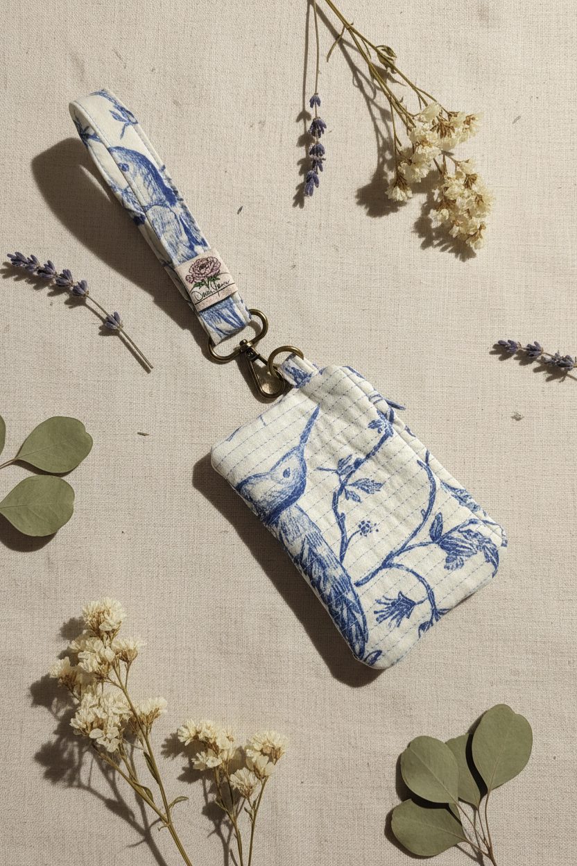 Dear Yen Quilted Pouch Product Shot